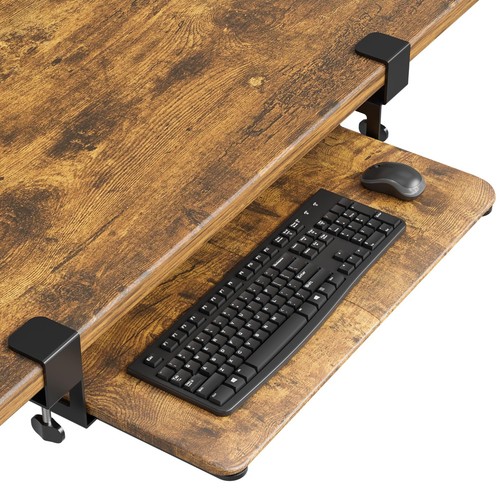 Under desk keyboard tray - under,