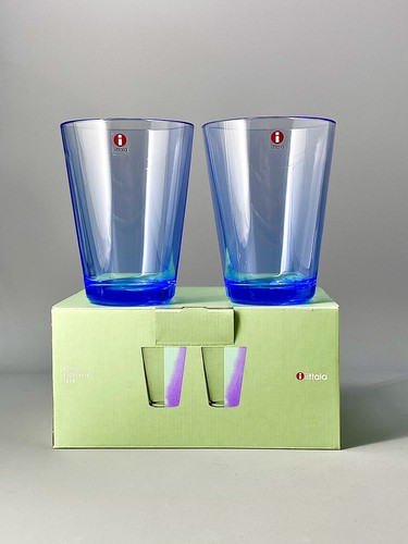 Iittala glass pair kartio - of,