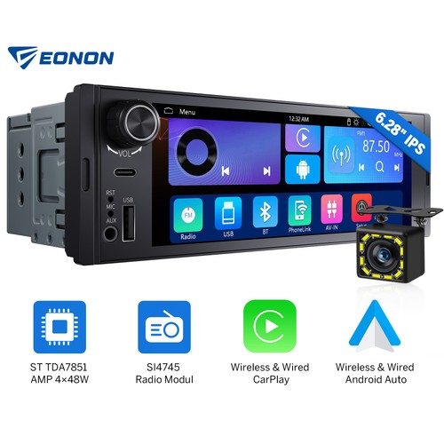 Single din wireless - wireless, carplay