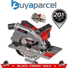 Einhell 190mm 7.5" Corded Circular Saw Handheld 1500W TE-CS Fits Guide Rail