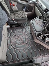 FOR SCANIA  R NEW GEN  HONEYCOMB FLOOR MATS LHD RHD SWIVEL CAPTAIN FOLD SEAT