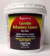 Refractory Cement Clay for Big Green Egg Kamado stove repair