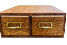 Vintage Wood Card Catalog 2