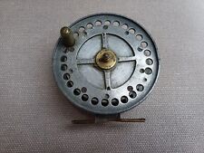 UNUSUAL VINTAGE HODDER PATTERN 4” ALLOY TROTTING CENTRE PIN REEL