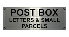 834 POST BOX LETTERS & SMALL