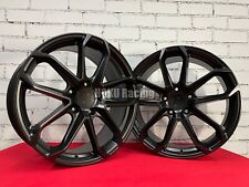 4X 20" 5X130 TURBO Style wheels Black fits for Porsche Cayman Boxster 987 981