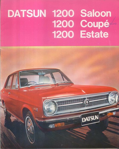 Datsun 1200 sunny saloon coupe - datsun,
