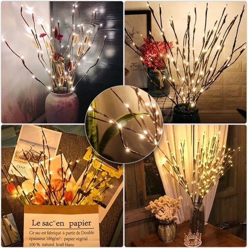 20led willow twig lights light - 20led,