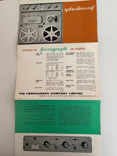 Ferrograph series brochure - 6,