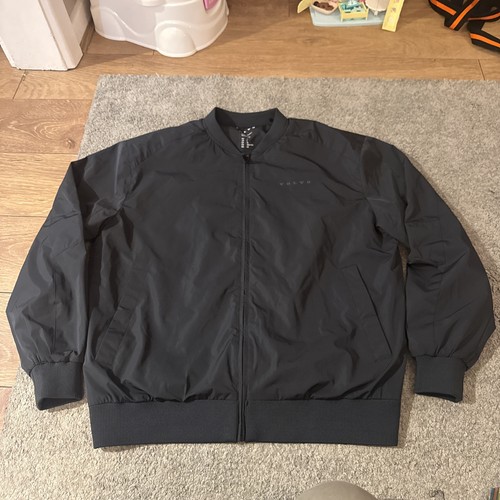 Volvo black windbreaker - windbreaker, jacket