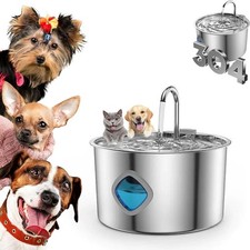 PurePaw Fountain for Dogs, 3.2L/112oz Pawquench Automatic Pet Water Fountain New