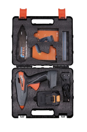 Cordless glue gun - glue, 18v