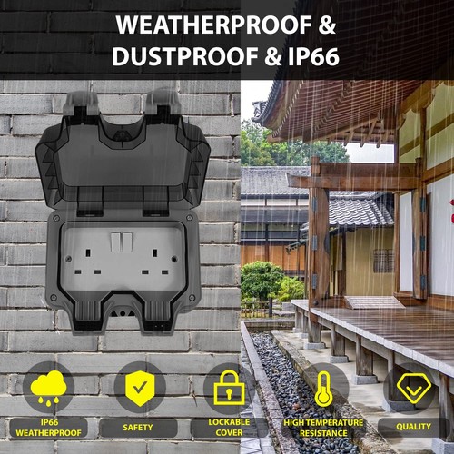 Outdoor socket waterproof - socket,