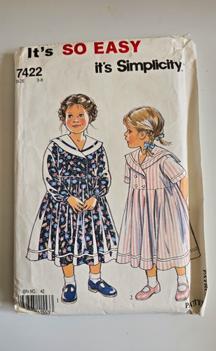 Simplicity 7422 vintage sewing - simplicity,