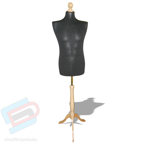 Premium black tailor dummy - tailor,