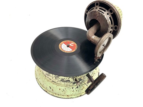 Vintage record player - player, working