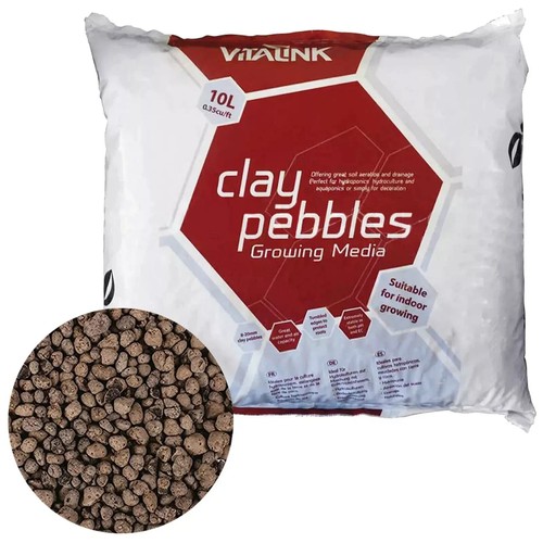 Vitalink clay pebbles 15l - clay,