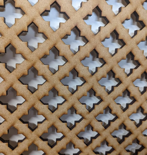 Cross grate decorative screen - grate,