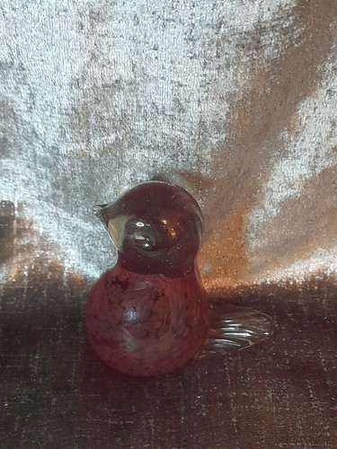 Murano red glass vintage - murano,
