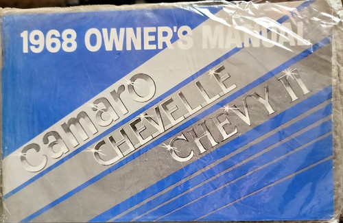 Vintage owner manual - owner's, 1968