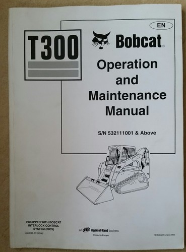 Bobcat t300 skid steer - t300,