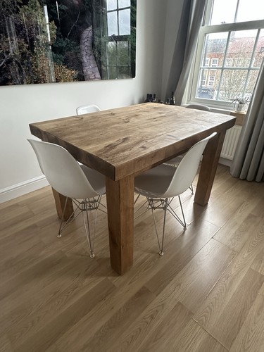 Solid wood rustic dining - solid,