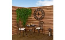 Cast Aluminium Bistro Table And Chairs Set - grade B return RRP £143.99