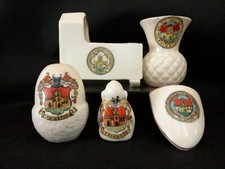 Goss/Crested China x5 all with