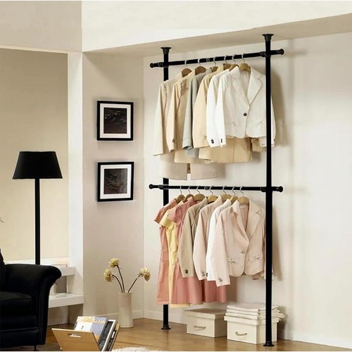Telescopic wardrobe organiser - wardrobe,