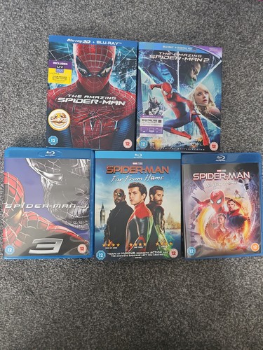 Marvel spider man blu ray - marvel, blu-ray