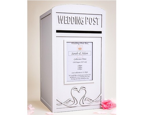 Personalised wedding card - card, post