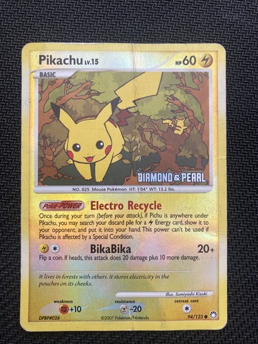 Pokemon pikachu 123 - pokemon, 94/123