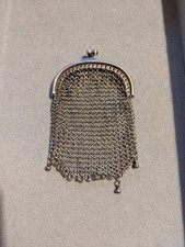 Antique Silver Tone Chainmail