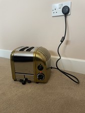 Dualit 2-Slice Toaster brass