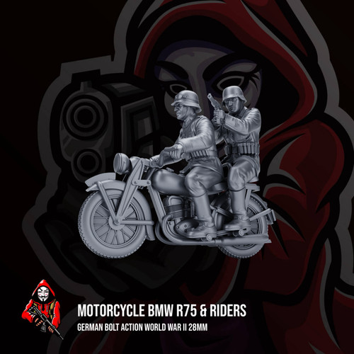 German motorcycle bmw r75 - motorcycle, &