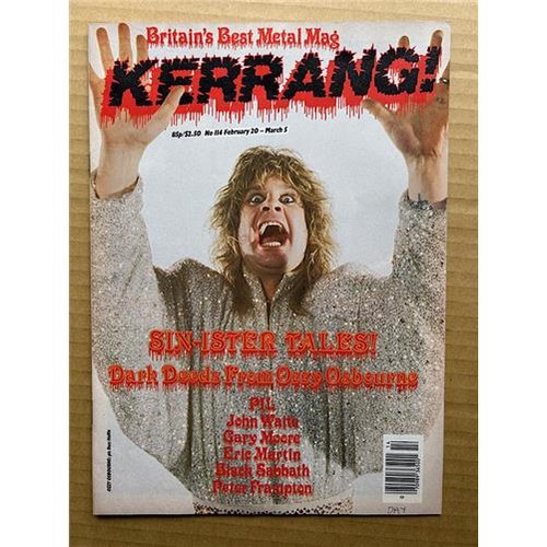 Ozzy osbourne kerrang - osbourne, no.114