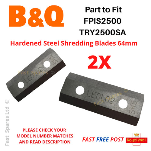 Metal blades for q - for, &