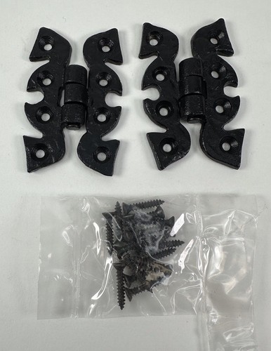 Ornate hinge cast iron - ornate,