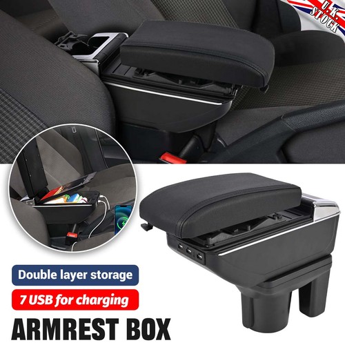 Dual layer car styling armrest - layer,