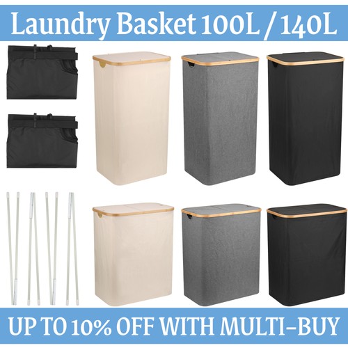 Large laundry hamper basket - large,