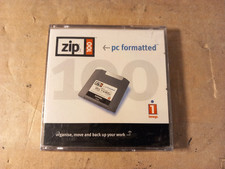 Iomega Zip Drive Disc 100 - 100Mb PC Formatted - NEW & SEALED