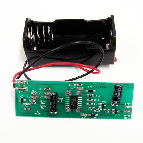 Twin flashing led - flashing, plus