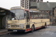 Coach Photo - Yelloway WDK564T AEC Reliance Plaxton on bus work, Halifax 7/87
