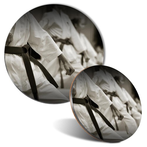 Mouse mat coaster set karate - coaster,