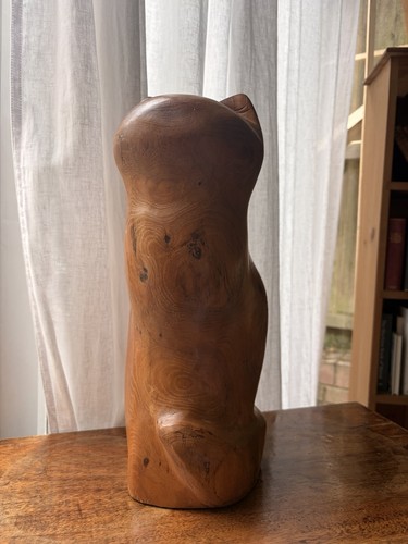 Large vintage carved - large, wooden