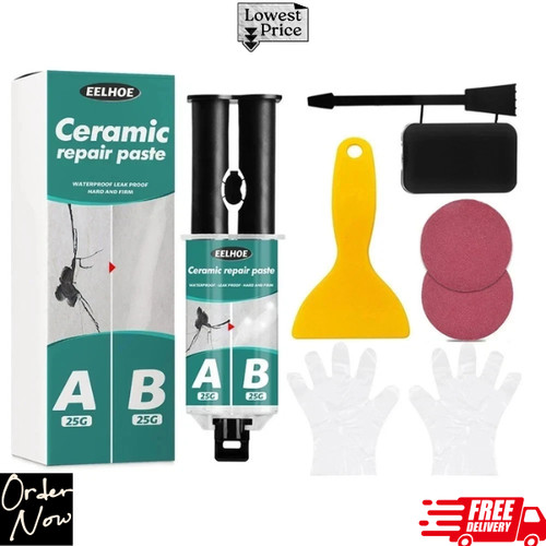 Bath white enamel repair fix - bath,