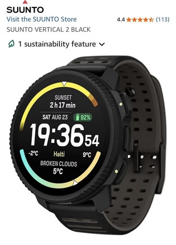 Suunto vertical steel - vertical, 2