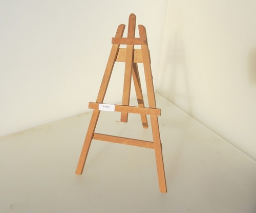 Wooden easel picture stand - picture,