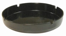Ashtray Black Melamine 7"
