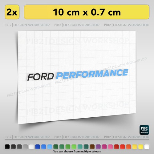 Ford performance colour - performance, 2-colour